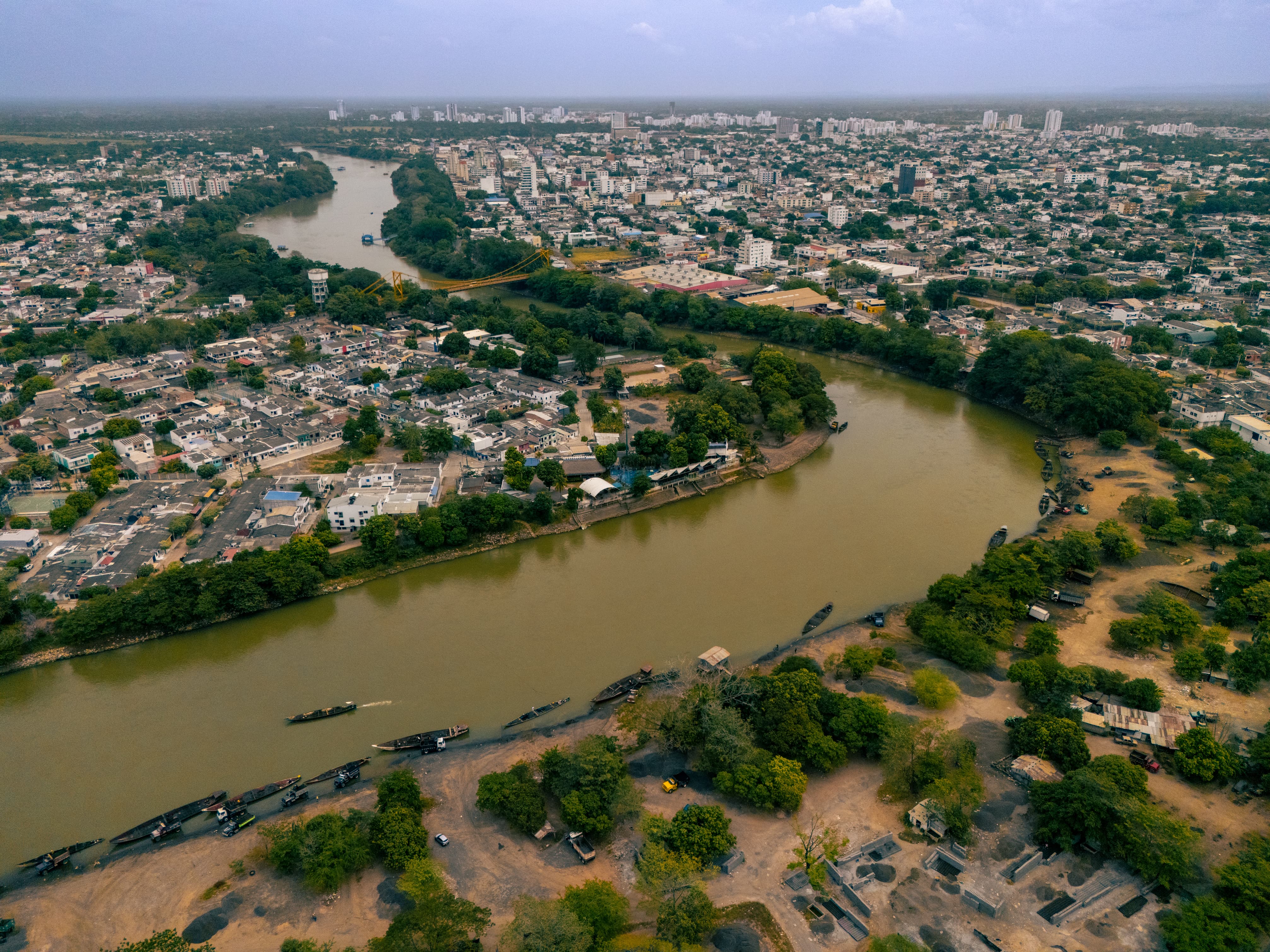 Autoridades activan alerta por niveles del río Sinú: embalse Urrá estaría en riesgo de rebose. Foto: prensa Alcaldía de Montería.