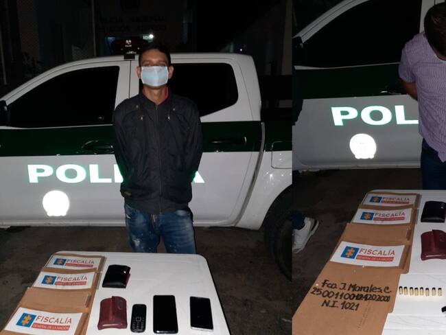 Policía Nacional captura falsos funcionarios del CTI