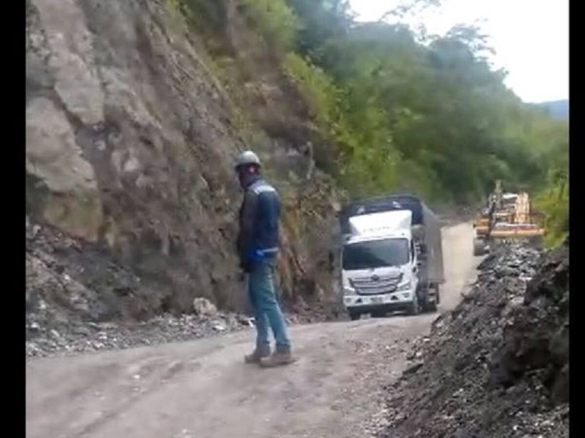 EPM abrió la vía a Ituango, pero solo para vehículos de Hidrotuango
