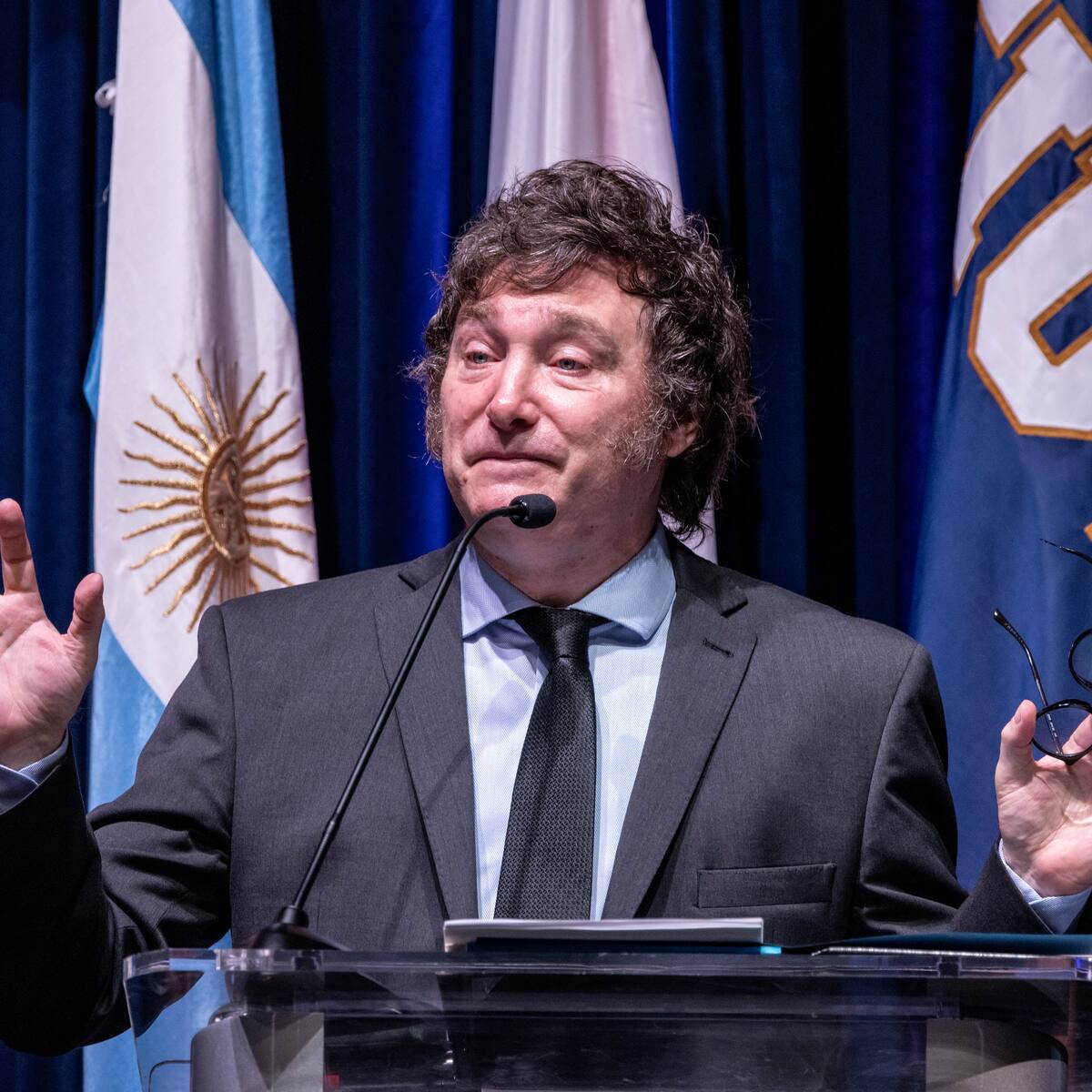 Milei dice en Miami que él no estaría en el poder sin los anteriores gobiernos socialistas