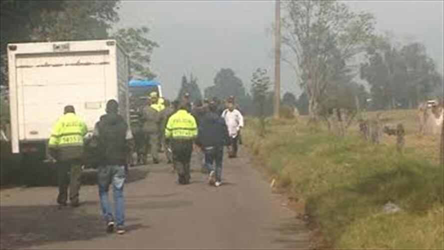 Zona del atentado. Foto: La W