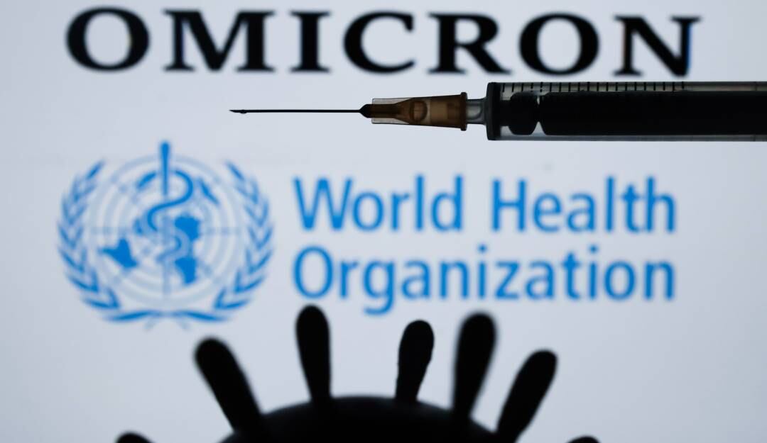 La Organización Mundial de la Salud estudia la cepa ómicron del coronavirus. Foto: Getty