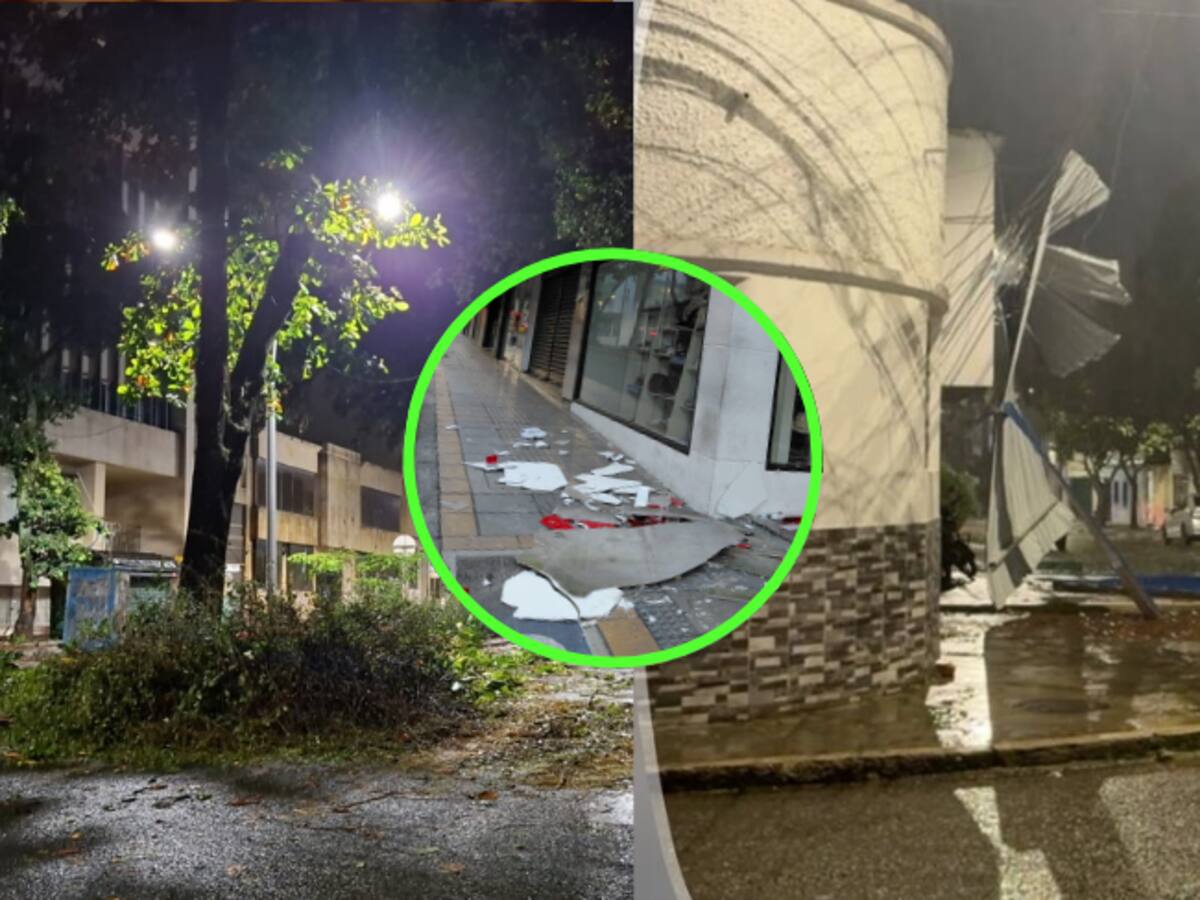Tormenta eléctrica en Bucaramanga dejó graves afectaciones. Este es el panorama