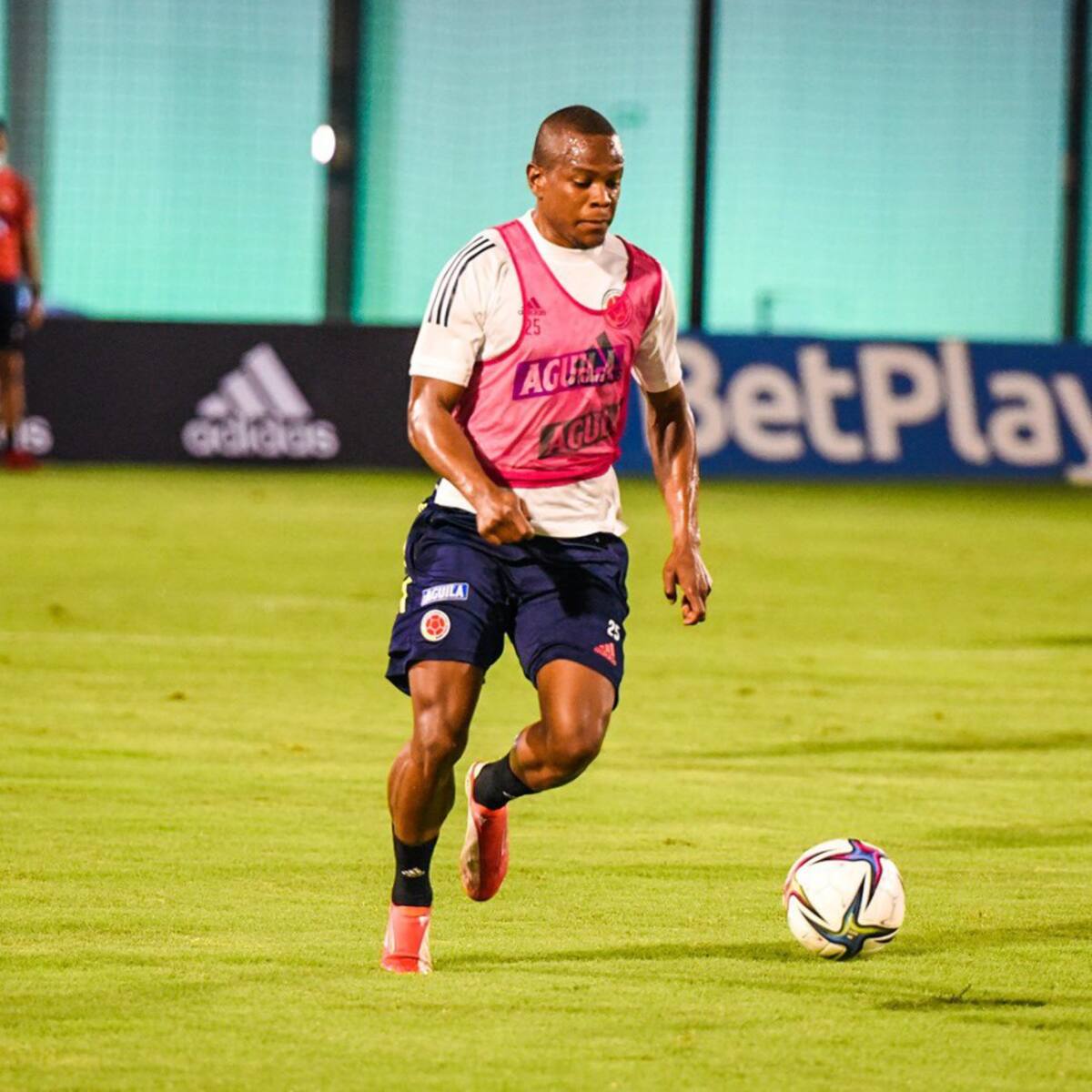 Yerson Candelo, extremo de la Selección Colombia.