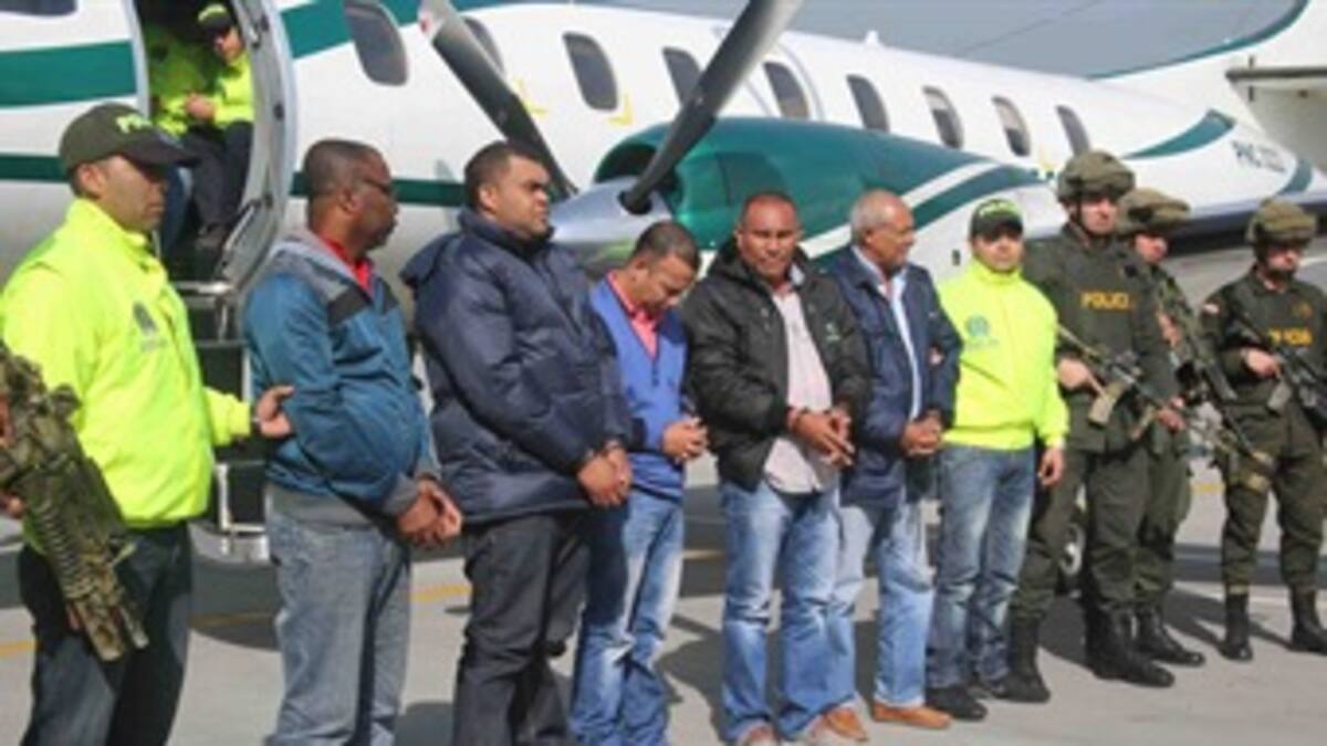 En fotos: La Policía captura a seis extraditables