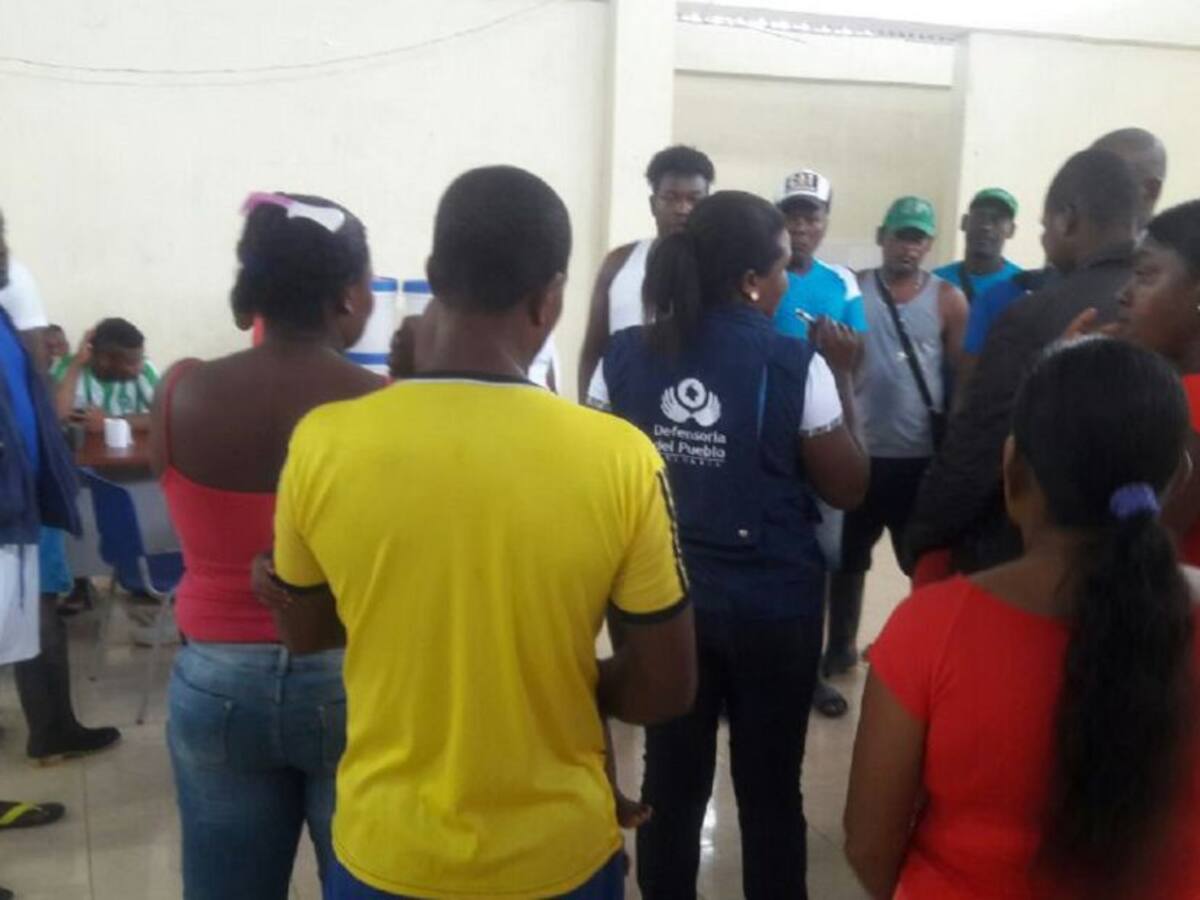 Defensoría solicita mecanismos de asistencia humanitaria en el Alto Baudó