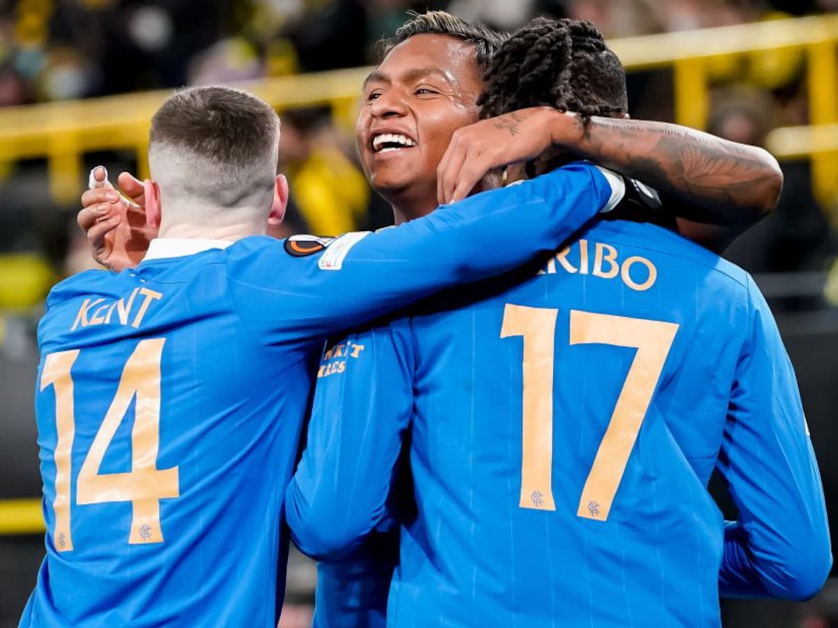 Morelos marcó un gol con Rangers e hizo historia en la Europa League