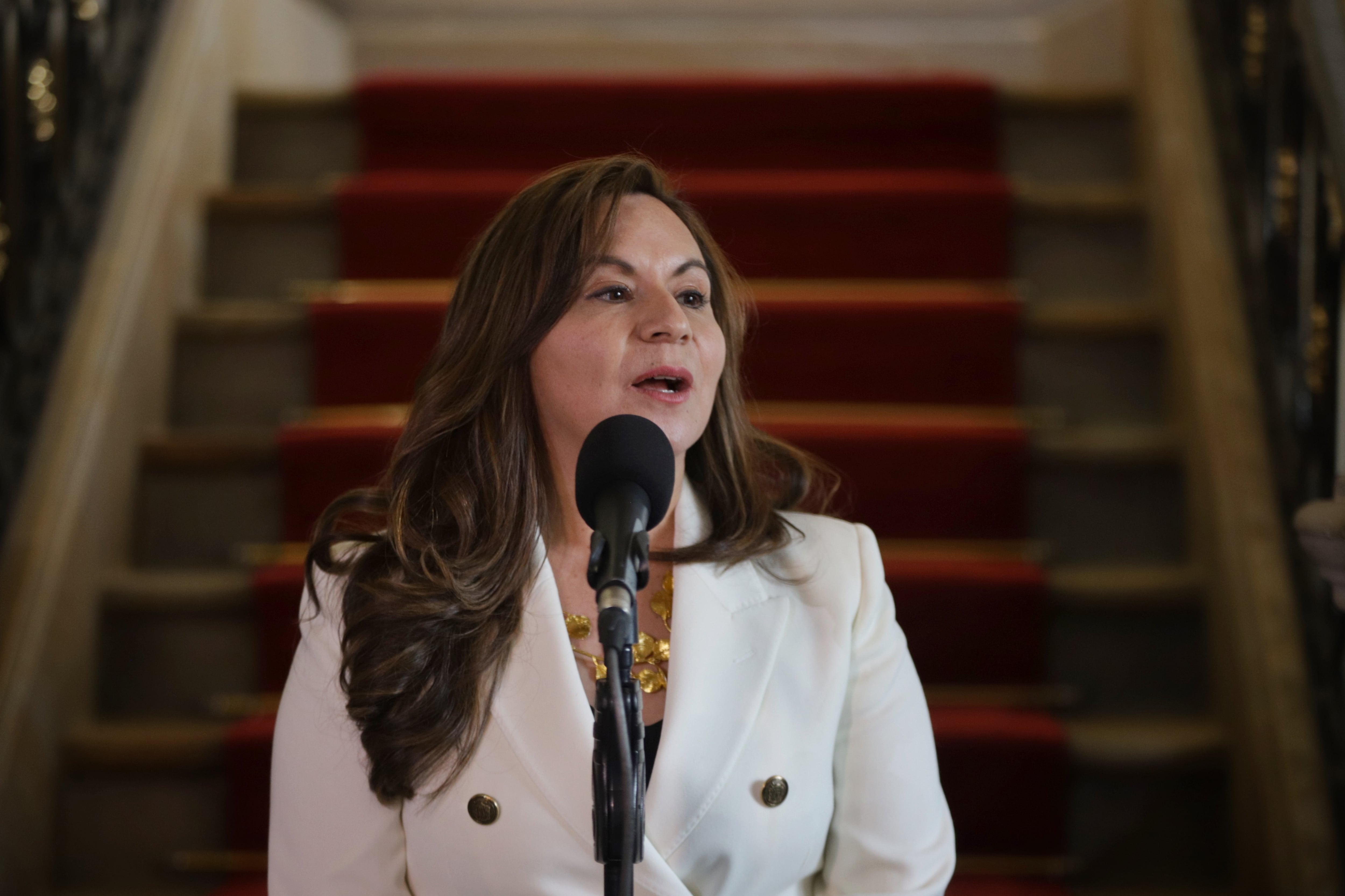 Ministra de Tecnologías de la Información, Sandra Milena Urrutia. (Colprensa - Álvaro Tavera)