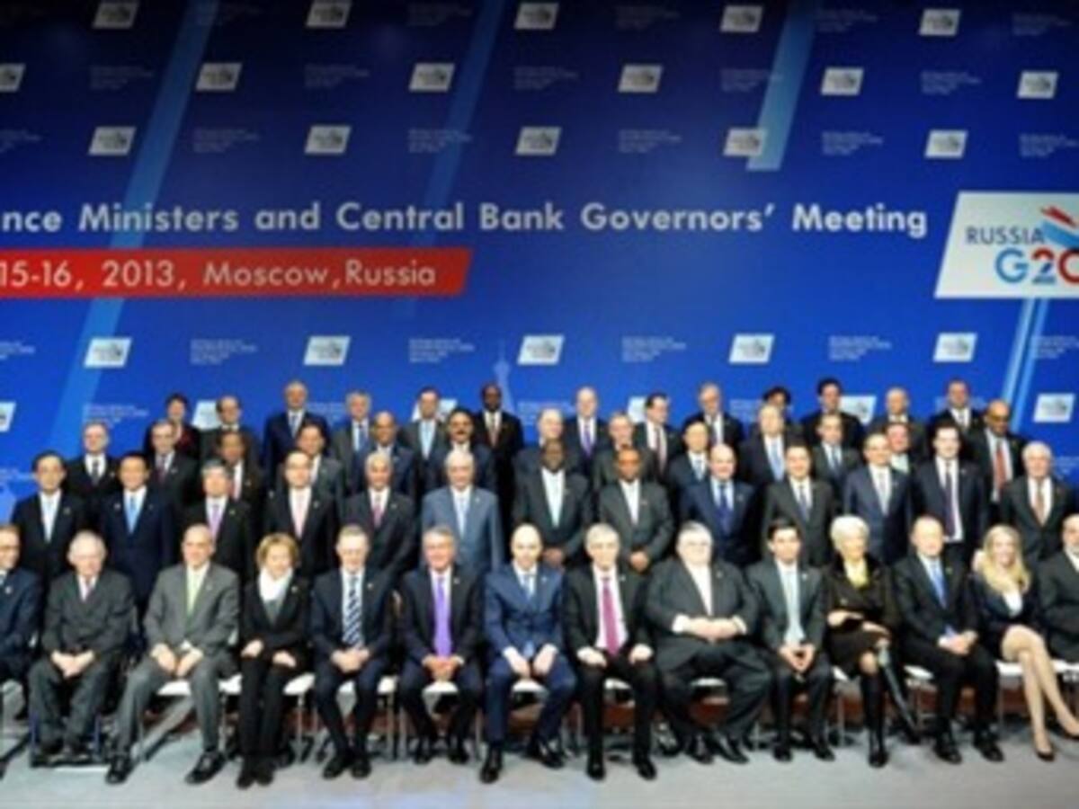 El G20 advierte que la recuperación de la economía global es muy débil