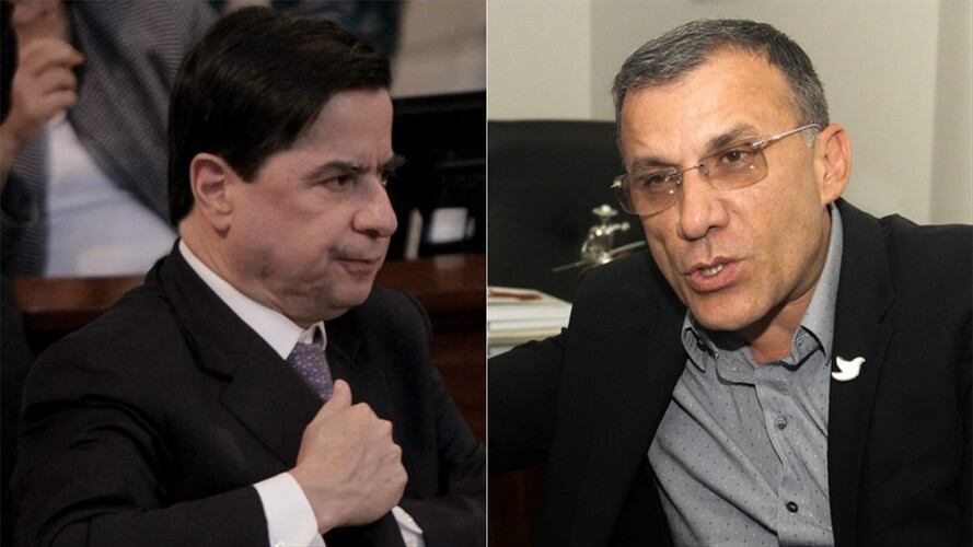 Juan Fernando Cristo y Roy Barreras. Foto: Colprensa