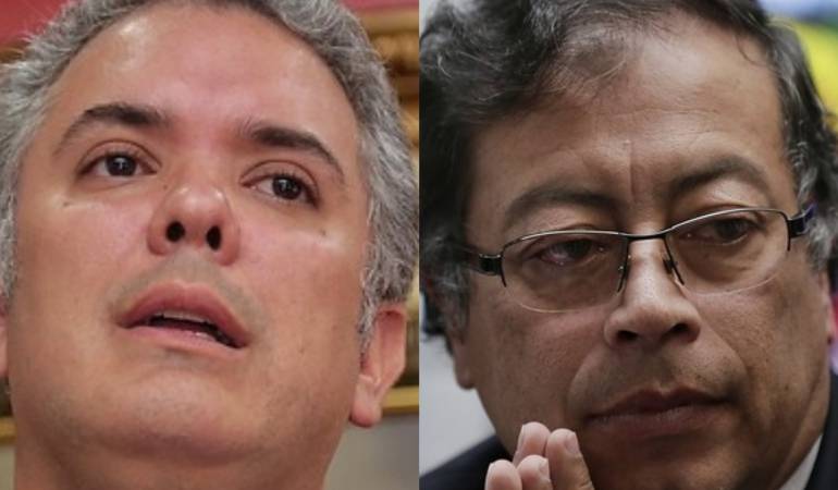 Iván Duque / Gustavo Petro 