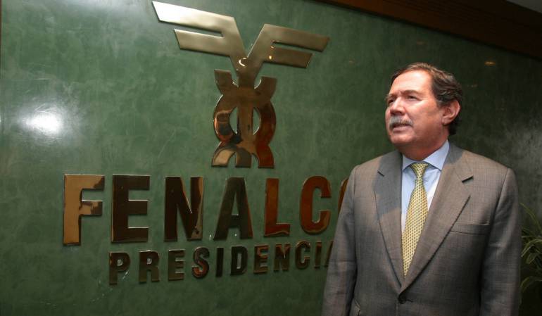 El presidente de la Federación Nacional de Comerciantes, Guillermo Botero.