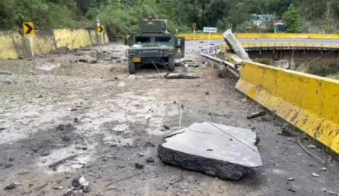 Atentado en carretera Cúcuta a Ocaña 
