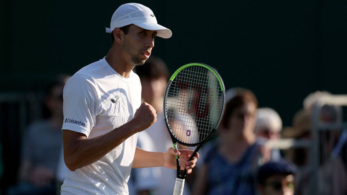Daniel Galán hace historia en Wimbledon: Primer colombiano en octavos en sencillos