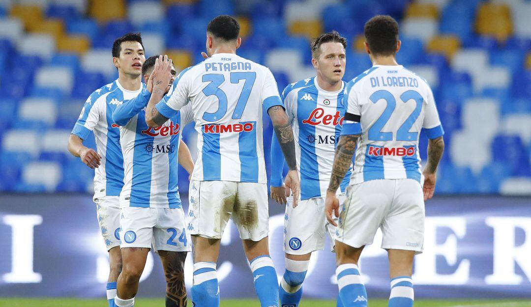 Napoli es cuarto en la Serie A con los mismos puntos que la Roma y la Juventus.
