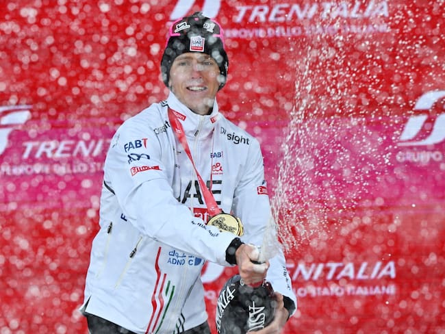 Pogačar, líder imbatible del Giro 2024 / EFE