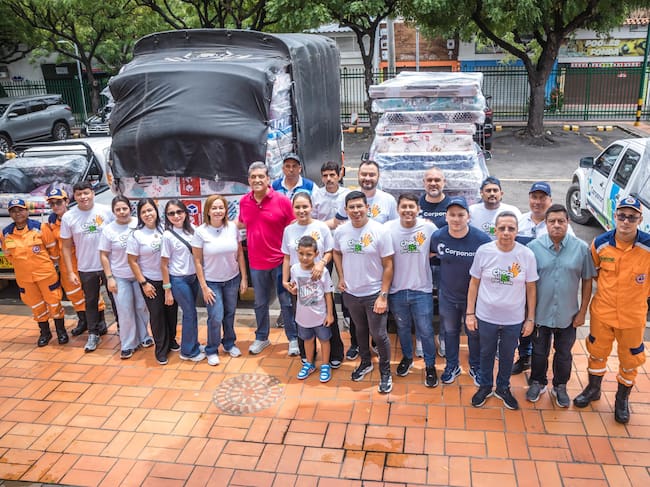 Campaña en Corponor por los damnificados del terremoto en Colombia / Foto Cortesía Corponor