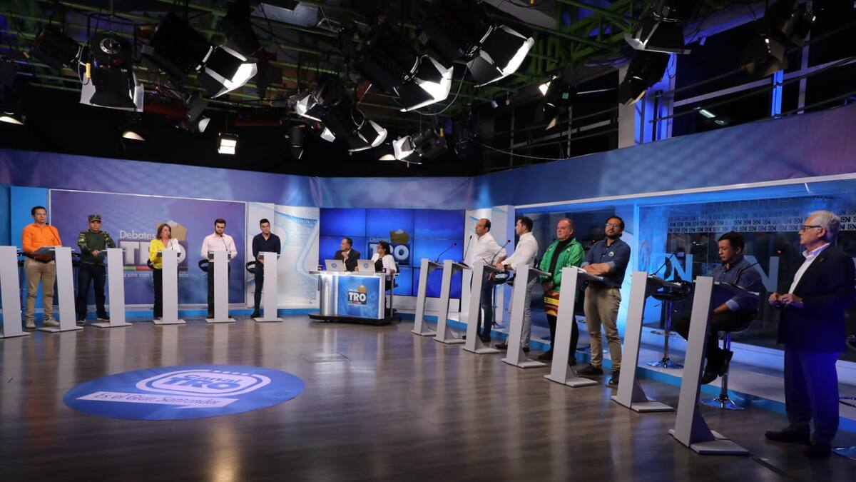 El fallido debate que molestó a los candidatos a la Alcaldía de Bucaramanga