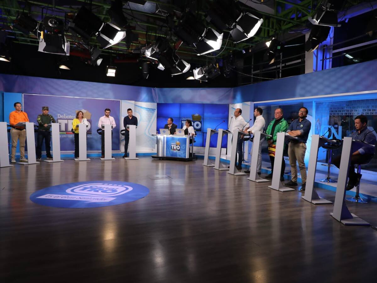 El fallido debate que molestó a los candidatos a la Alcaldía de Bucaramanga