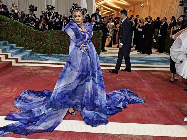 Teyana Taylor en la Met Gala 2022