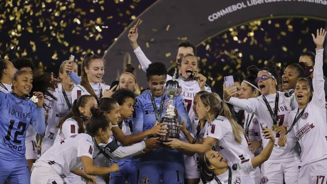 Coronación de Ferroviaria en la Copa Libertadores Femenina 2020