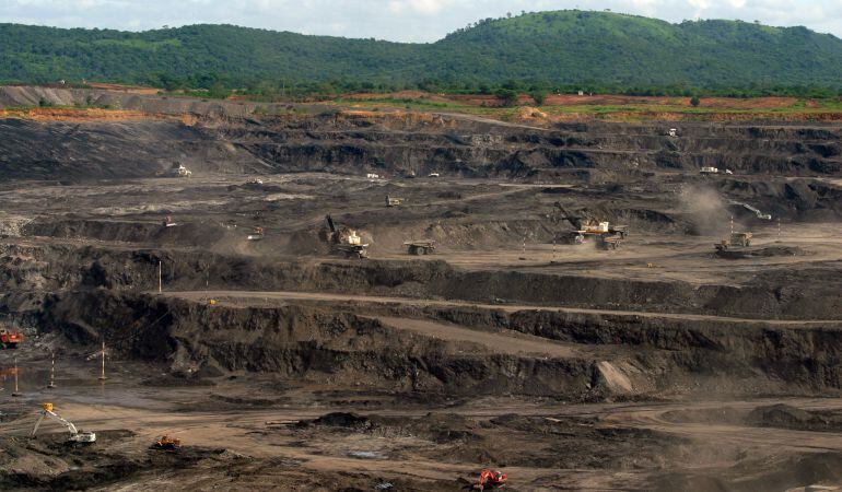 Cerrejón, minería de carbón.