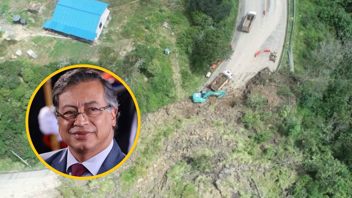 Sin plata para vía al Llano: Petro pide emergencia y culpa de sabotaje financiero a la oposición