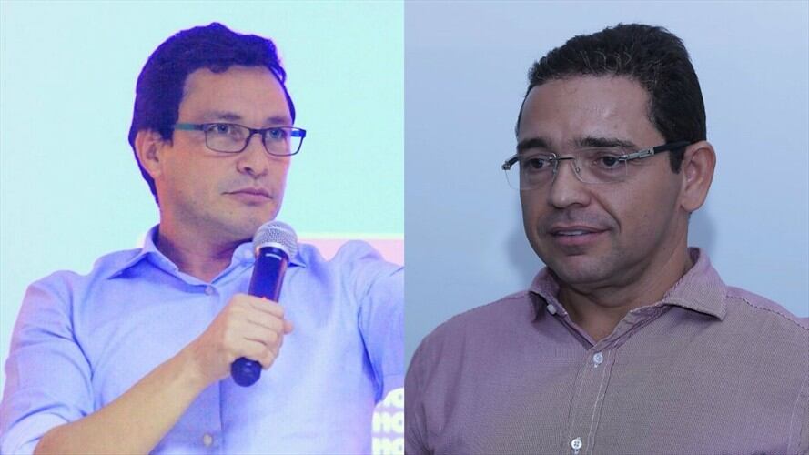 Carlos Caicedo y Rafael Martínez quedaron libres por falta de pruebas en su contra. Foto: Colprensa