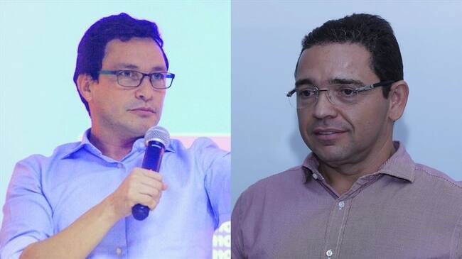 Carlos Caicedo y Rafael Martínez quedaron libres por falta de pruebas en su contra. Foto: Colprensa