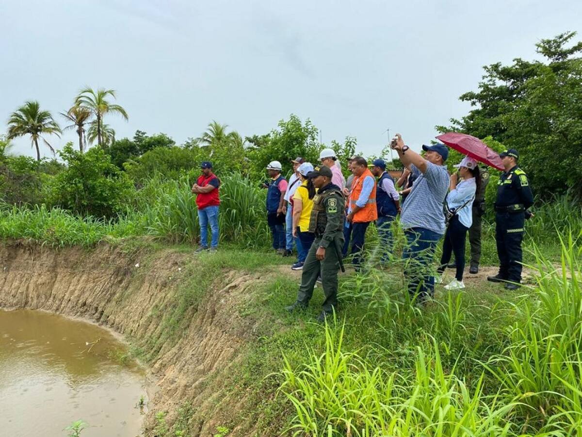Cuerpo Élite realizó inspección a predios por presunta ocupación de vías en Arroyo Grande