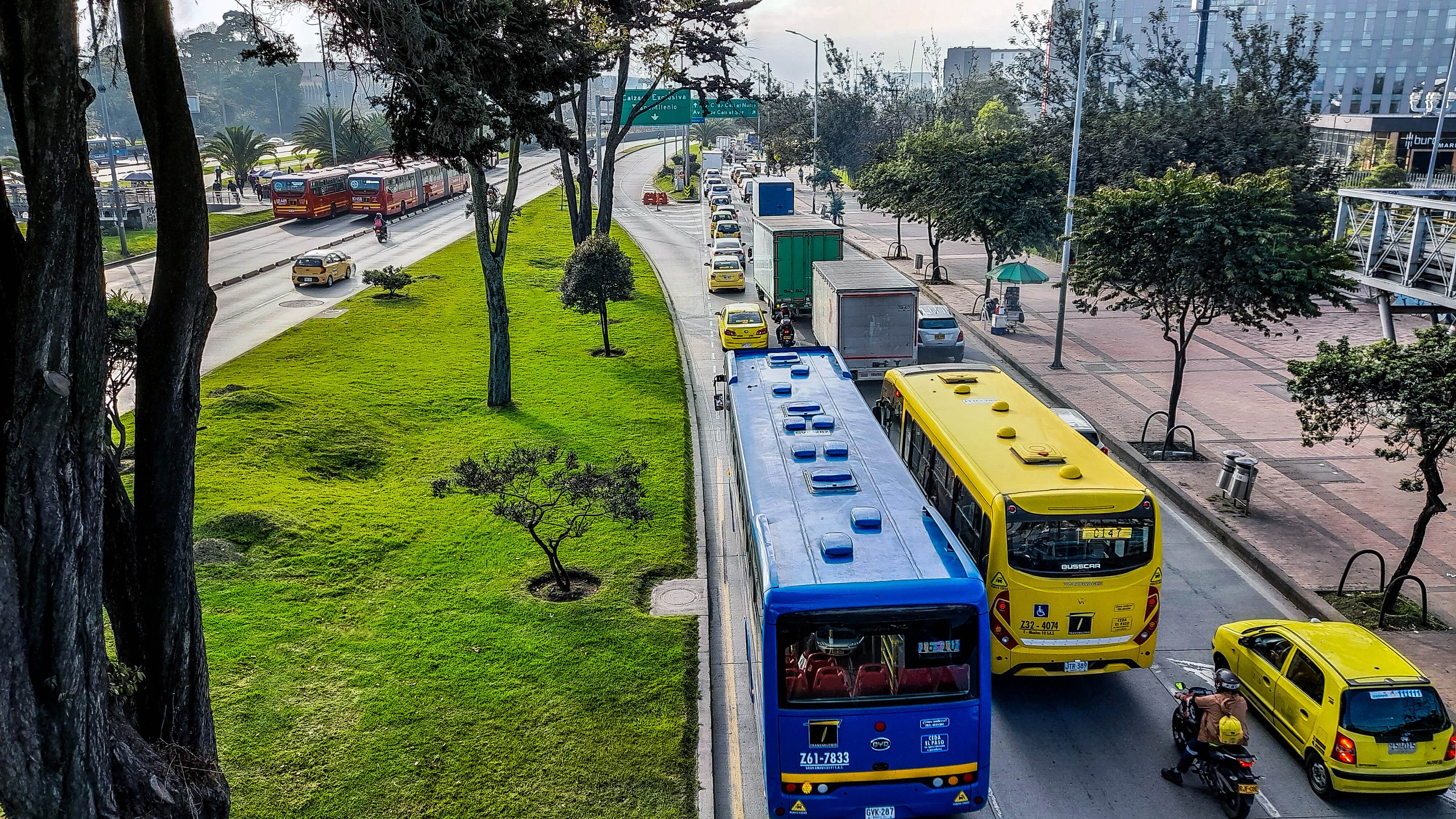 Transporte Publico en Bogotá. Cortesía: GettyImages
