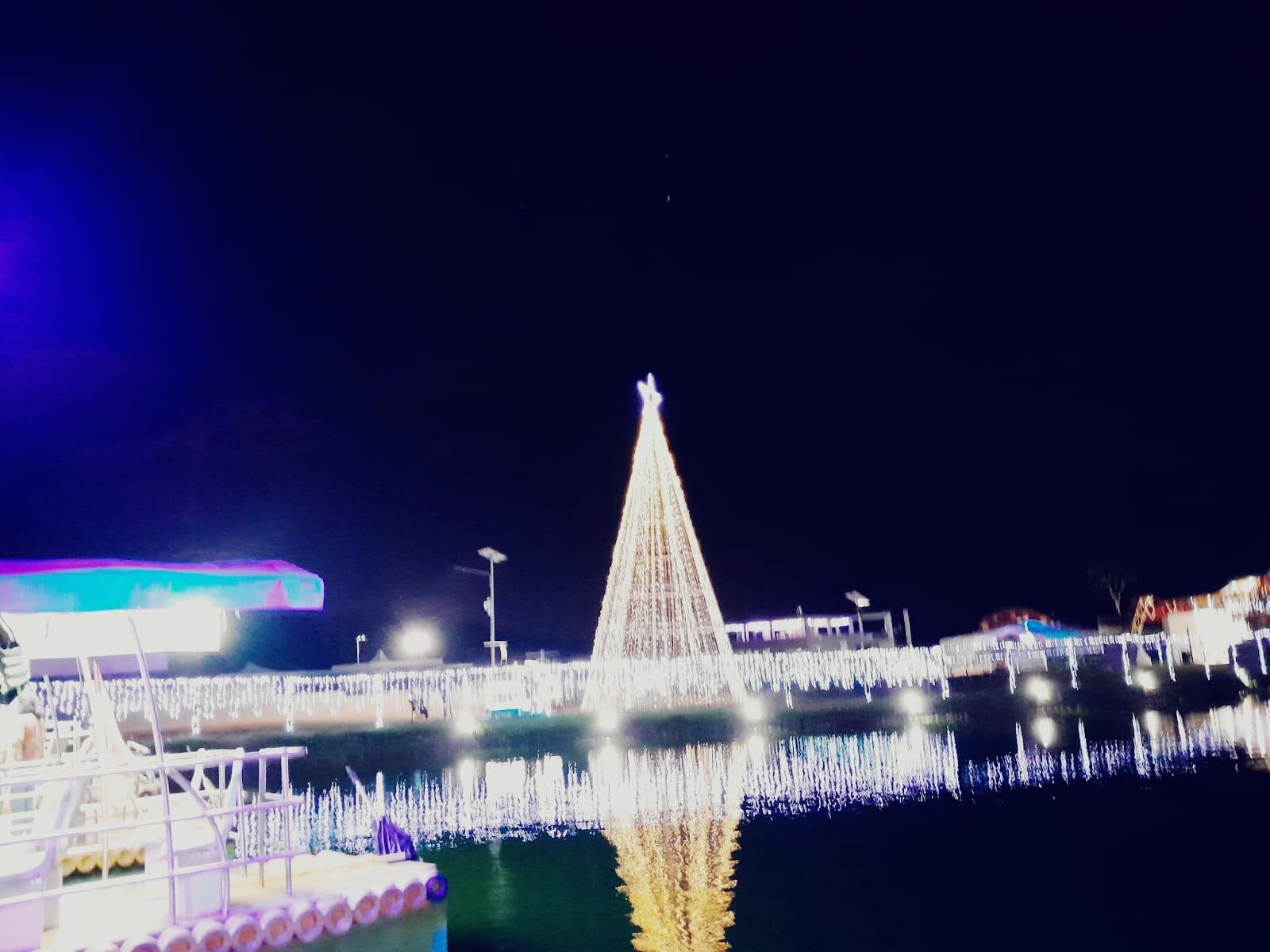 La magia de la navidad se vive en el Parque Caiké