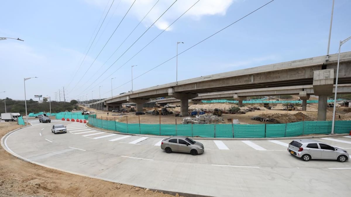 Habilitan nuevo tramo del intercambiador vial de Alameda del Río