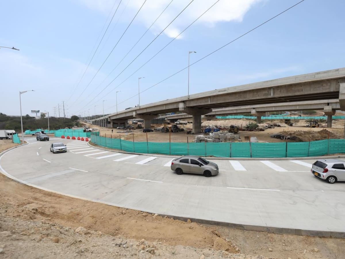 Habilitan nuevo tramo del intercambiador vial de Alameda del Río