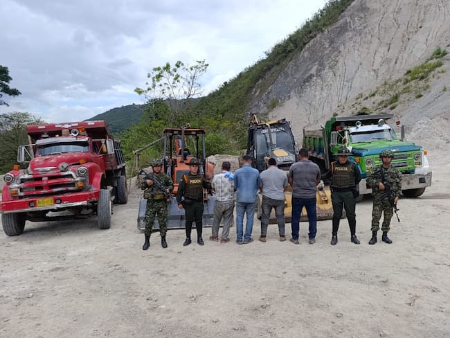 Producían más de $3.000 millones en minería ilegal