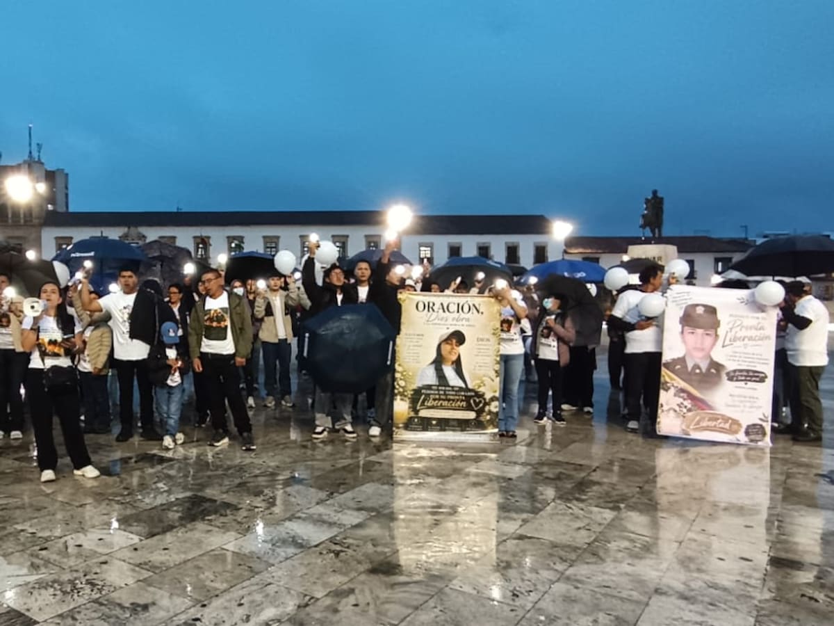 Familias en Boyacá claman por la liberación de los tres policías secuestrados en Norte de Santander