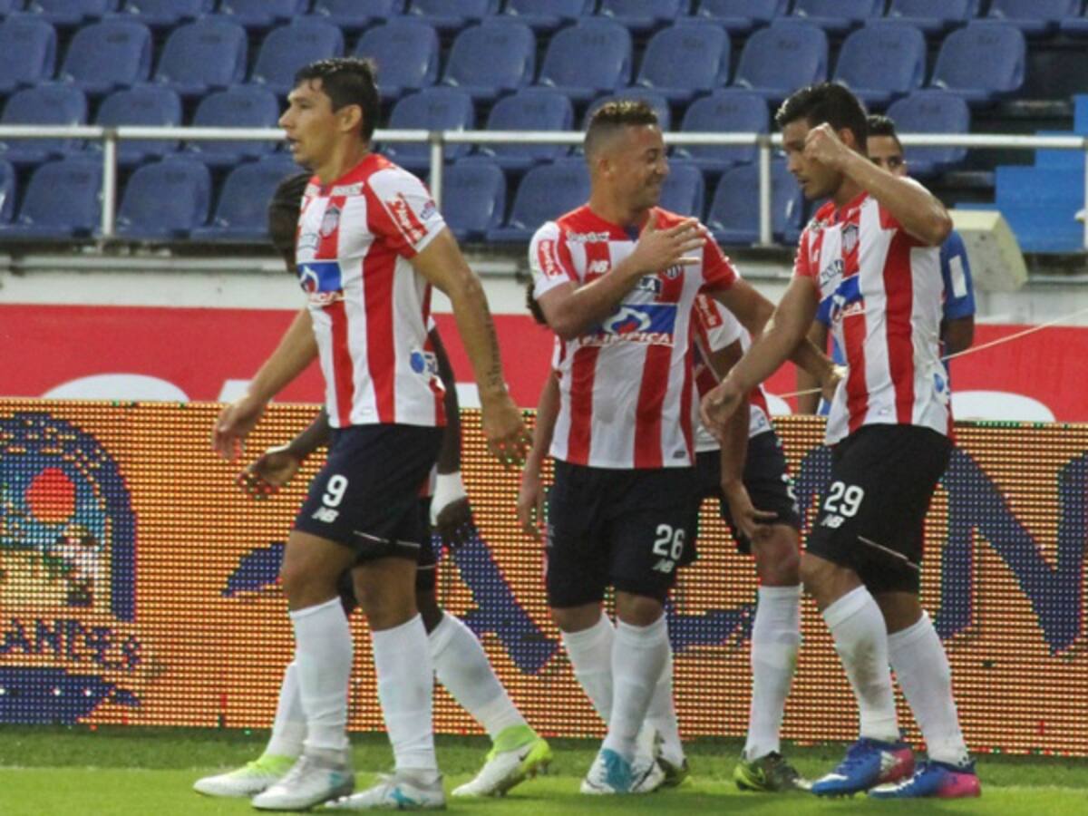 Junior lidera la Liga tras golear al Once Caldas