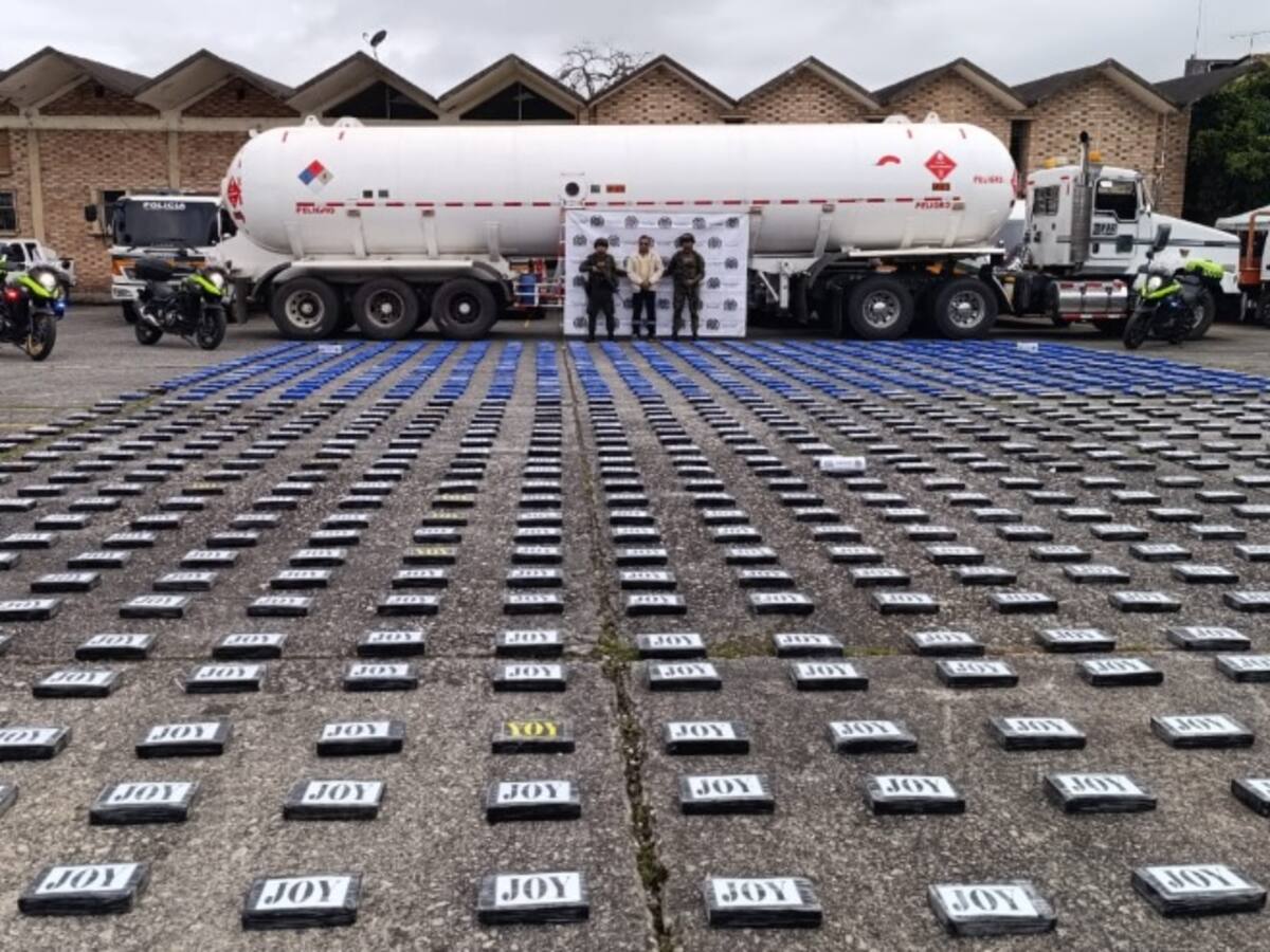 Incautan más de una tonelada de cocaína en la vía Panamericana en Cauca