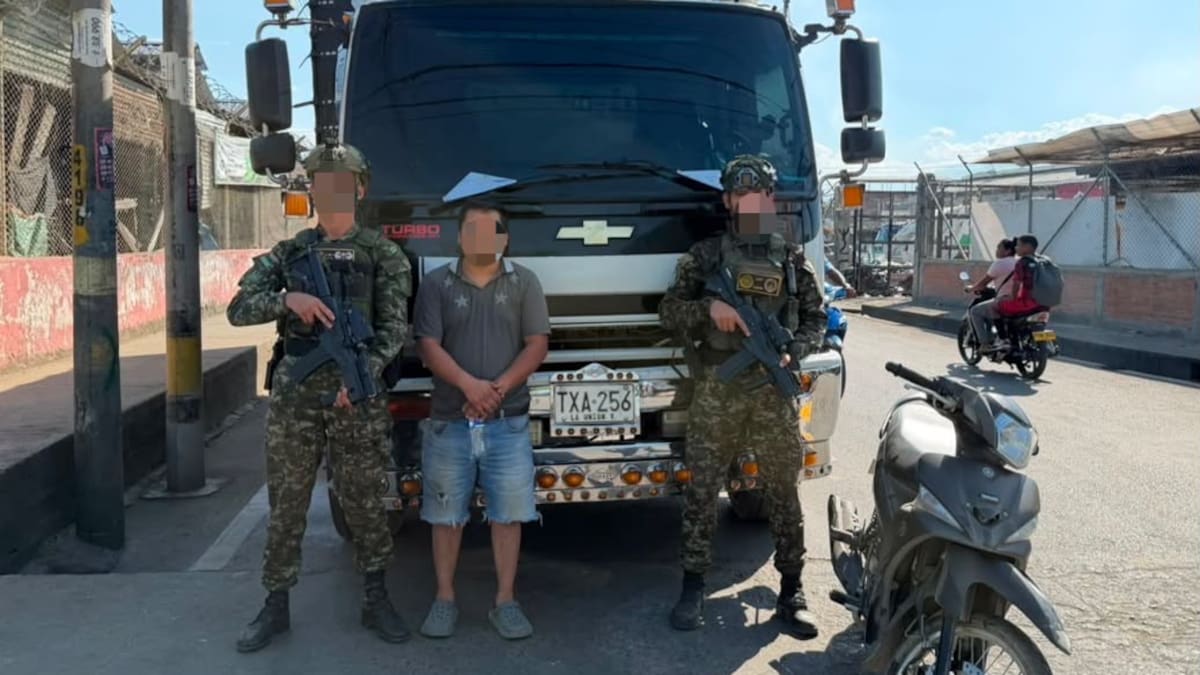 El Ejército Nacional rescató en el Cauca a un conductor secuestrado por delincuentes en el Valle