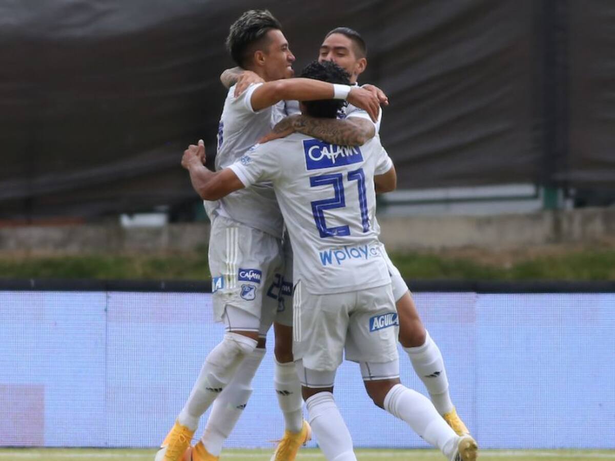 Millonarios le ganó 4-3 a Once Caldas en un vibrante juego por Liga