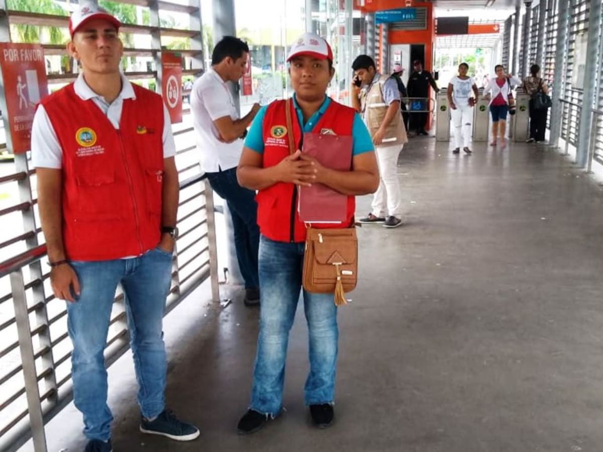 Distrito da recomendaciones de seguridad en las estaciones de Transcaribe