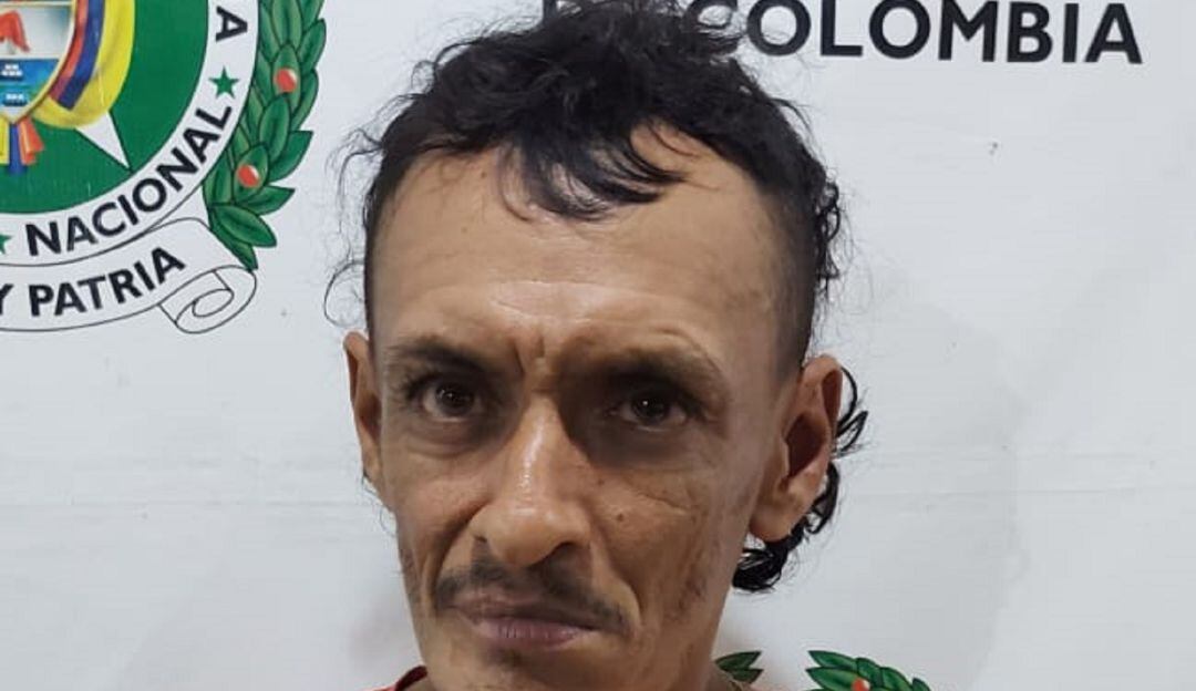 El hombre  fue sorprendido cuando llevaba más de 100 gramos de bazuco. 