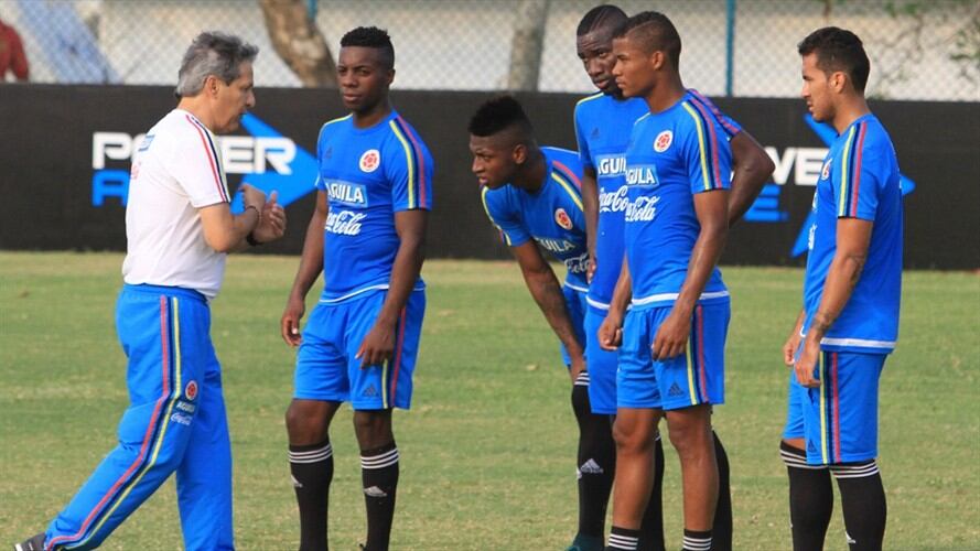 Selección sub 23 de Colombia frente a Estados Unidos