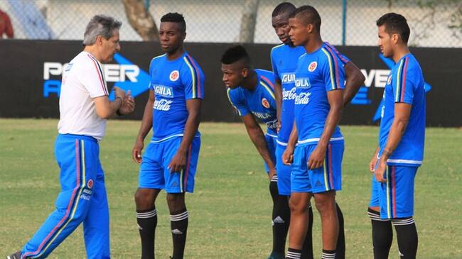 Selección sub 23 de Colombia frente a Estados Unidos