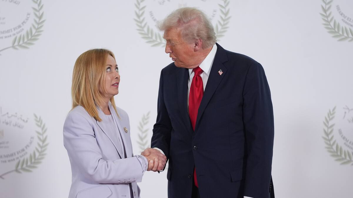 Primera ministra italiana acusa a Trump de “inventarse” que le rogó una foto en la cumbre del G7