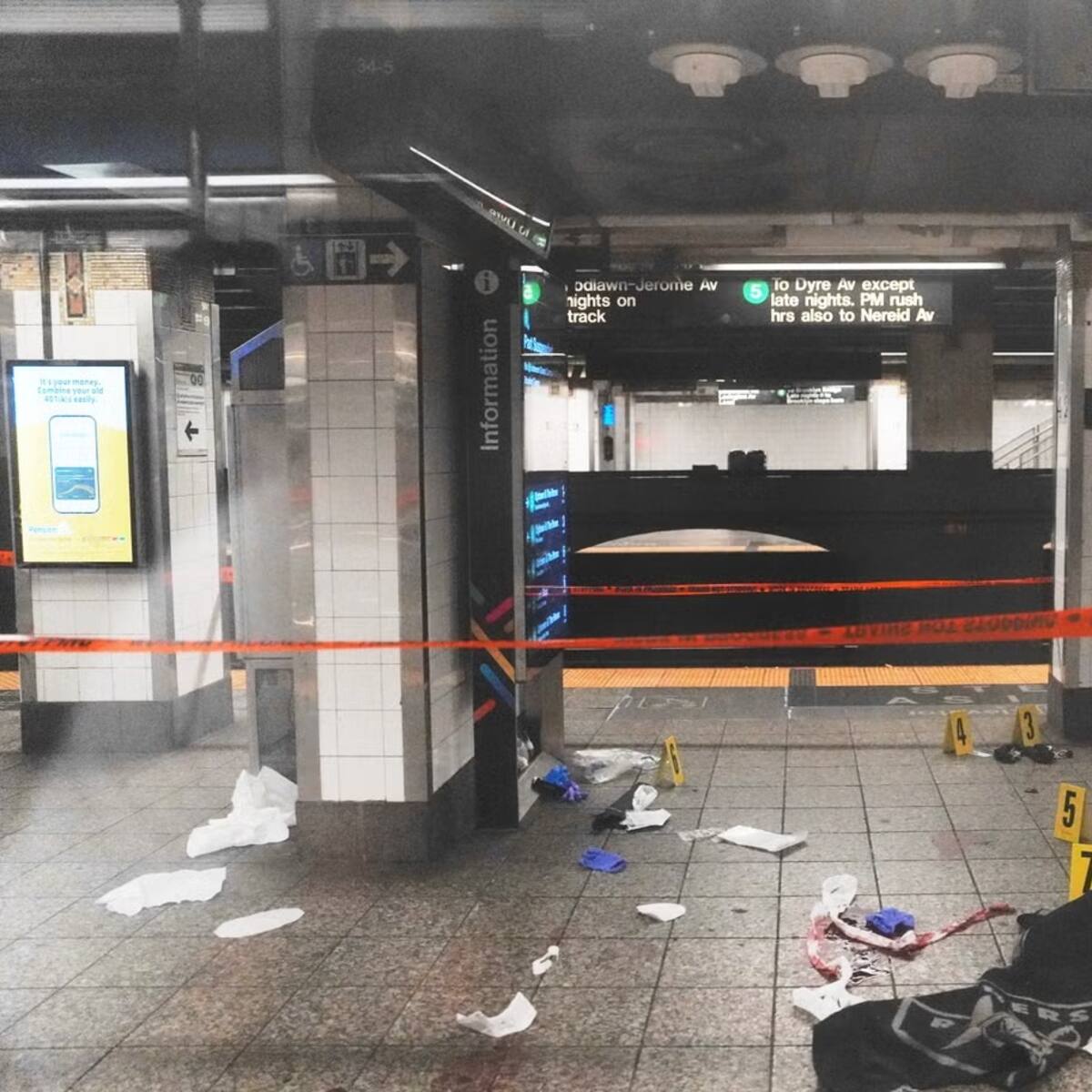 Nueva York: policía mata un hombre que apuñaló varias personas en el metro
