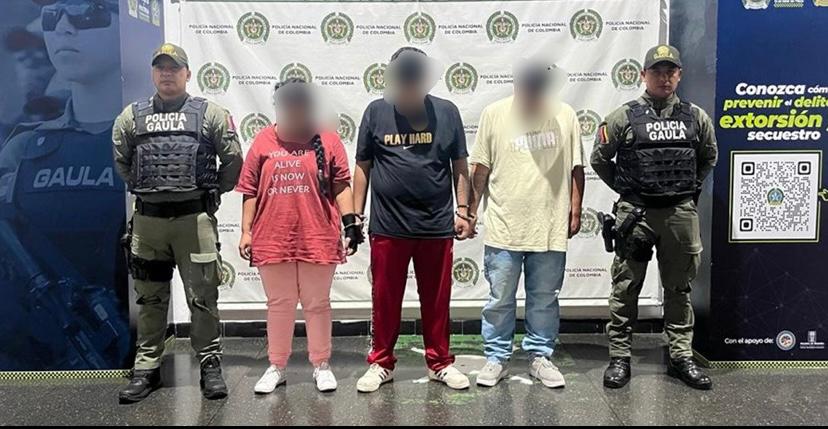 Capturados Castilla- foto Alcaldía de Medellín