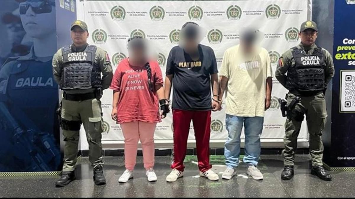 Por extorsionar a 30 personas en Castilla, capturaron a tres presuntos delincuentes