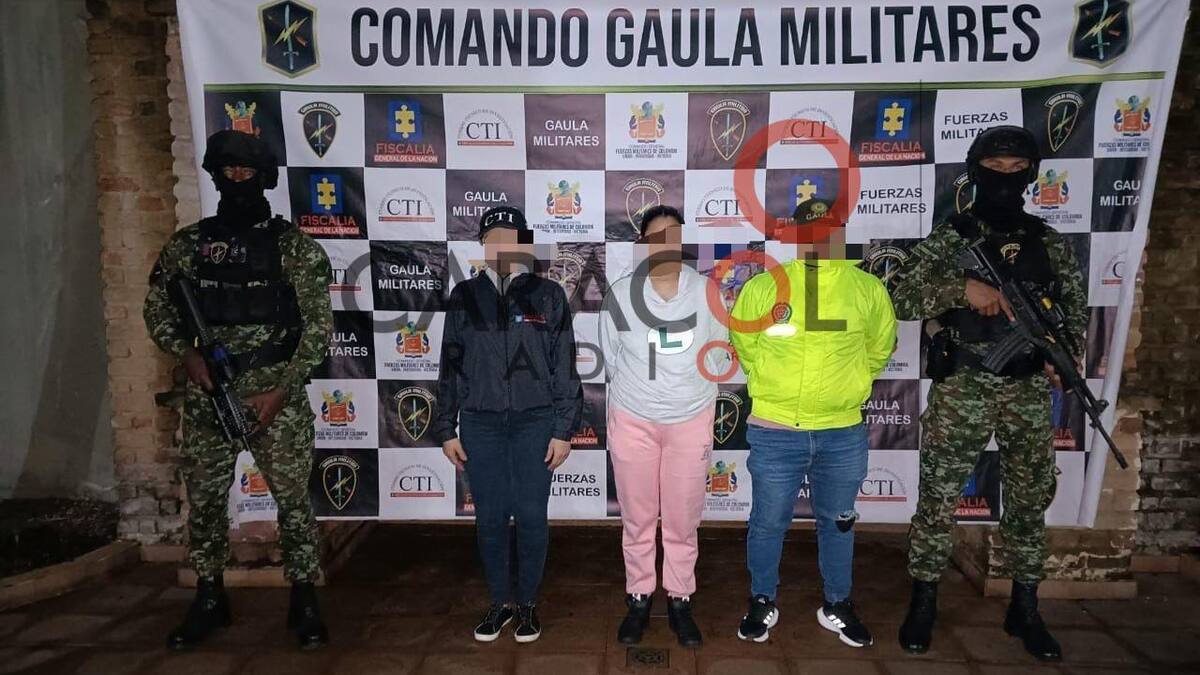 Alias ‘Chiqui’, presunta integrante del ELN capturada en Cali por múltiples delitos