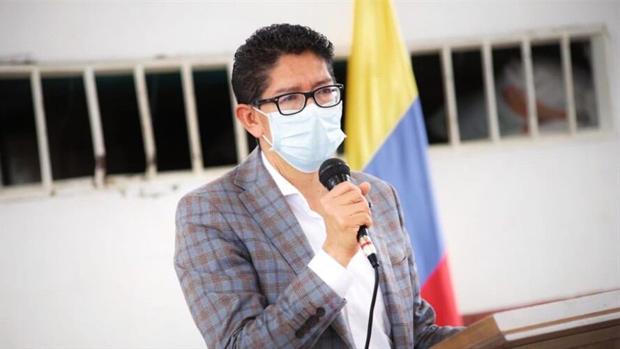 El gobernador de Boyacá, Ramiro Barragán. Foto: Gobernación de Boyacá